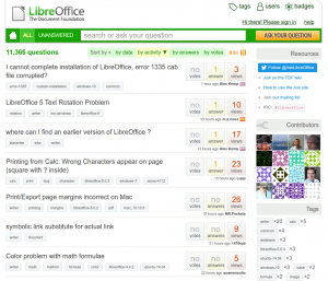 Ask LibreOffice