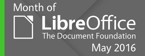 Month of LibreOffice header
