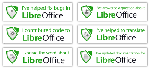 Month of LibreOffice badges