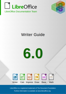 in libreoffice writer