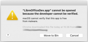 libreoffice macos monterey