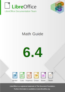 Math Guide