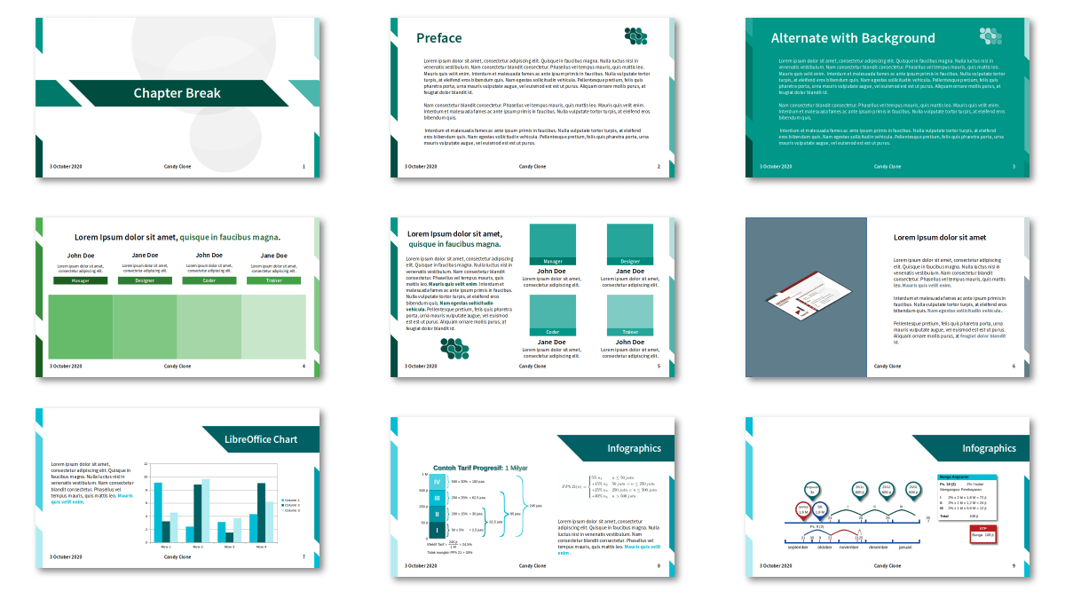 Libreoffice Impress Templates