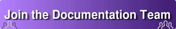 Join the Documentation Team