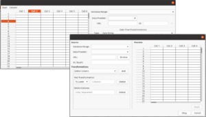 Screenshot of Data Provider