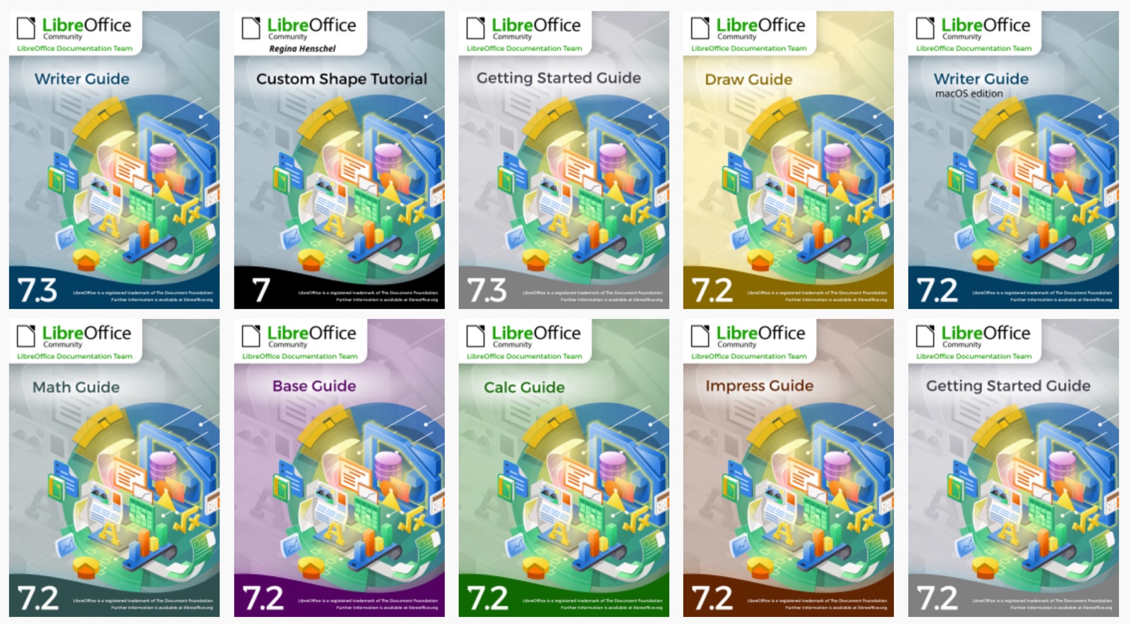 LibreOffice Bookshelf