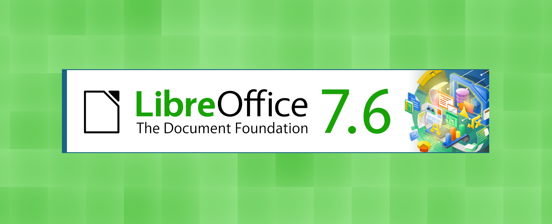 LibreOffice 7.6 banner