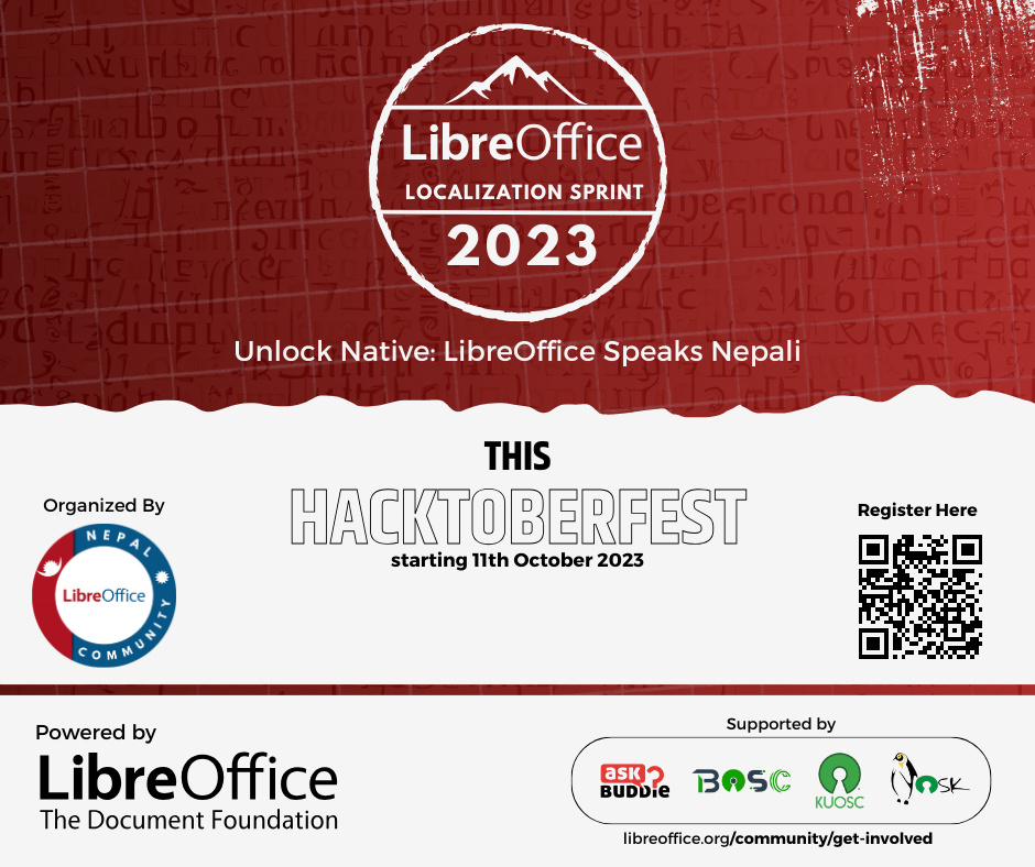 LibreOffice Nepali localization sprint 2023