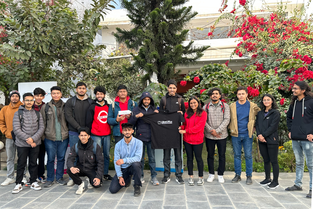 LibreOffice Localization Sprint 2023 in Nepal - group photo