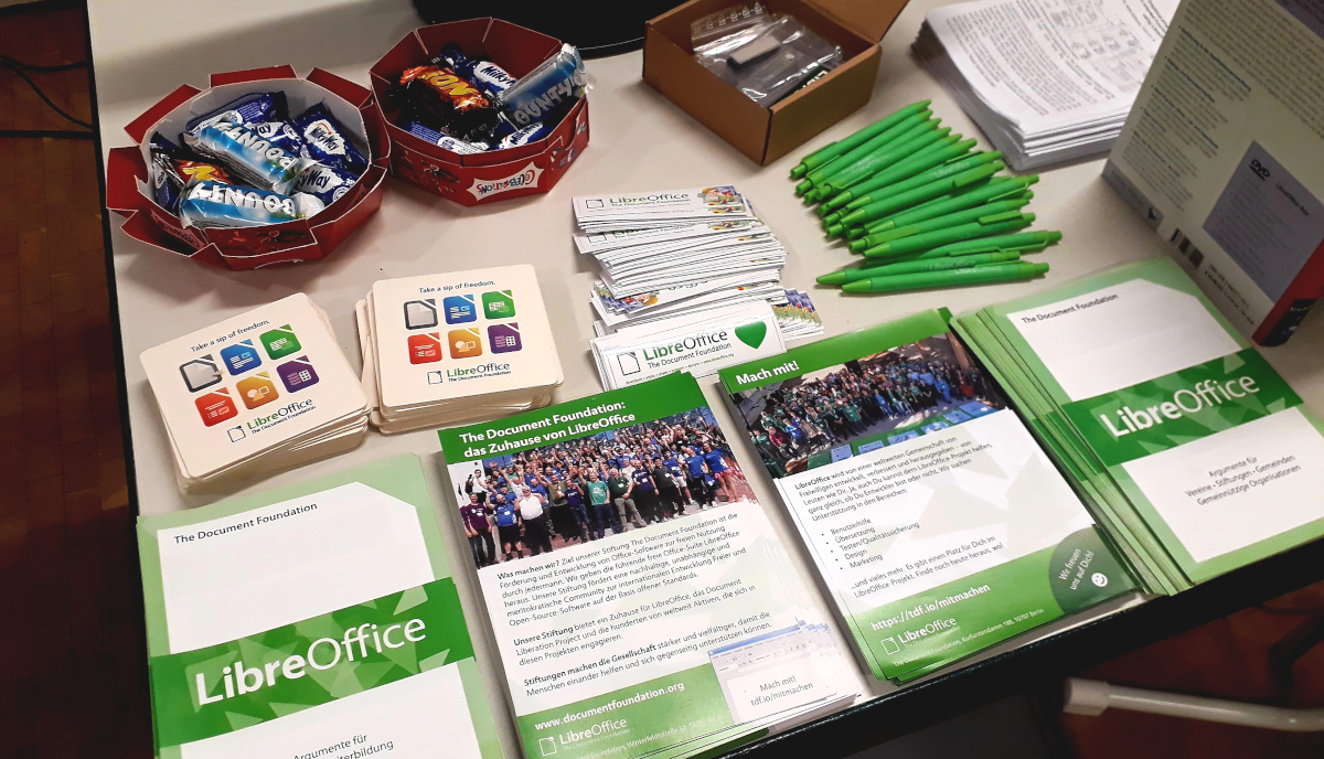 LibreOffice stand at FrOSCon 2024