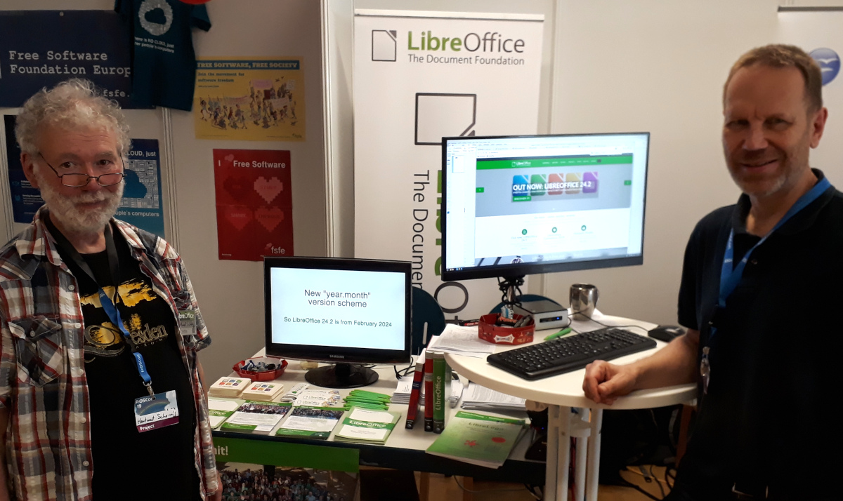 LibreOffice community at FrOSCon 2024