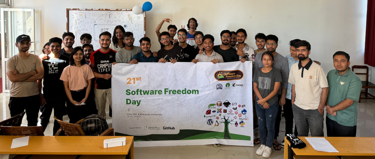 LibreOffice at Software Freedom Day celebrations in Nepal