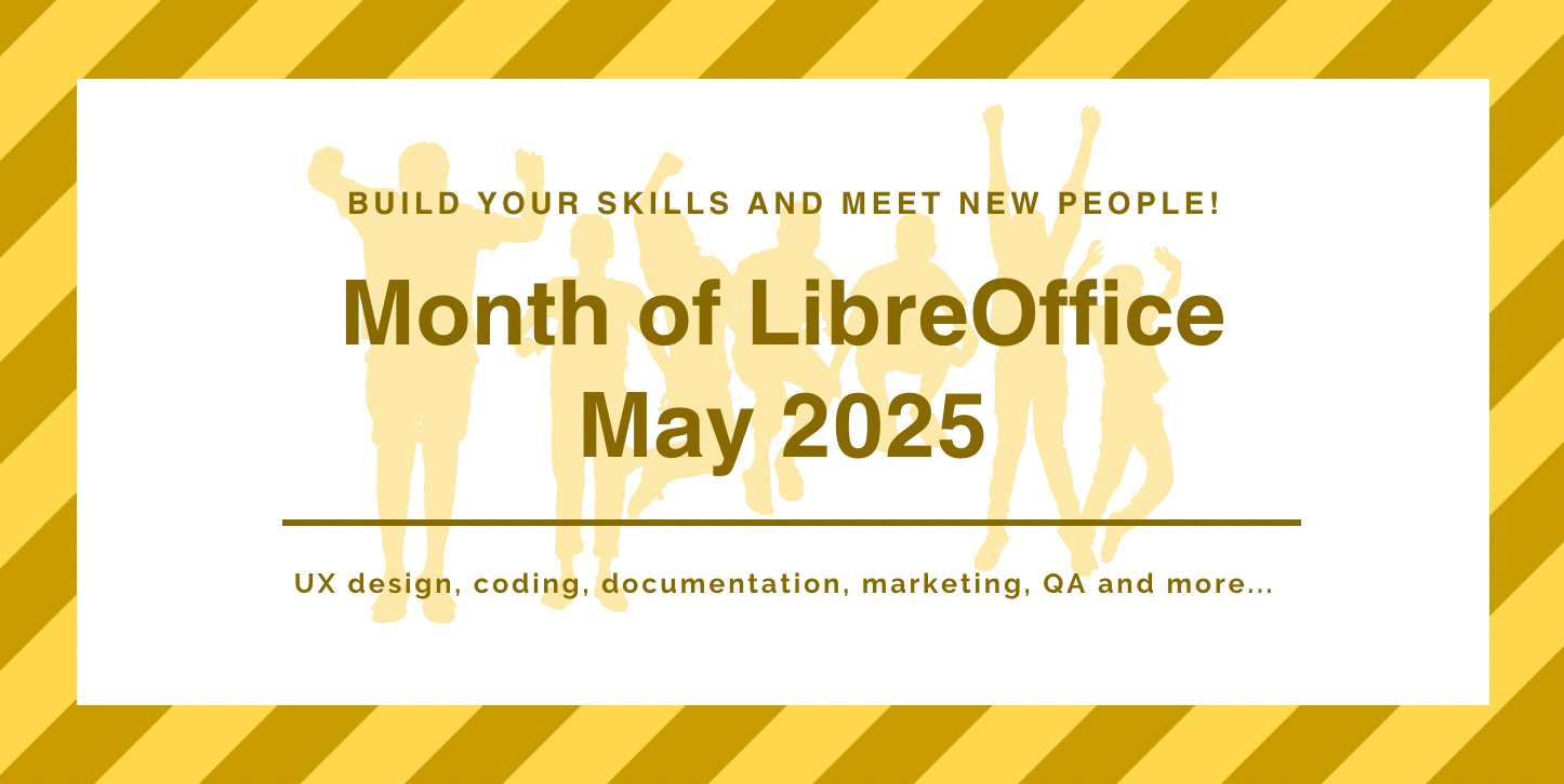 Month of LibreOffice banner