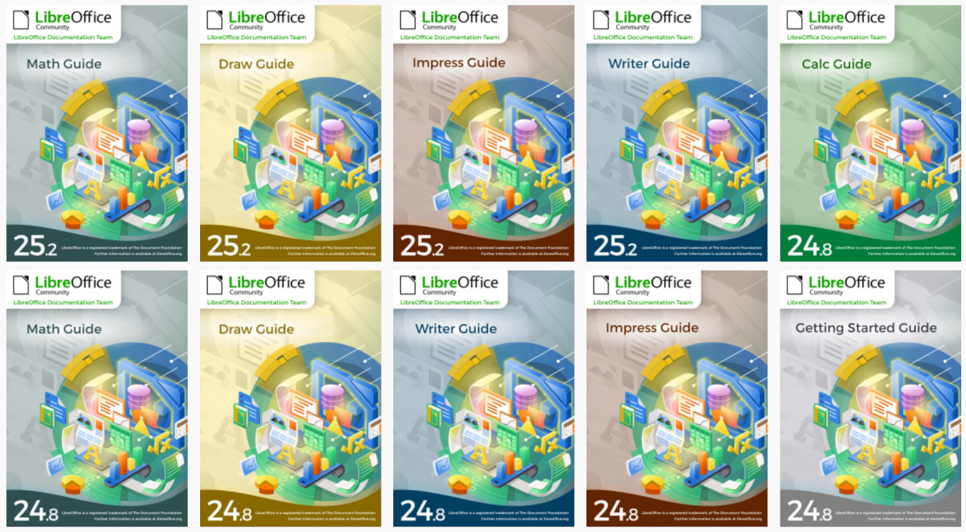 LibreOffice Bookshelf