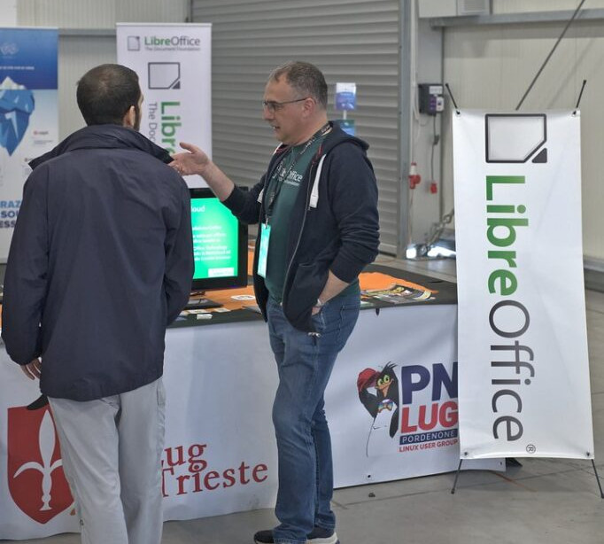 LibreOffice at the Linux Arena in Pordenone