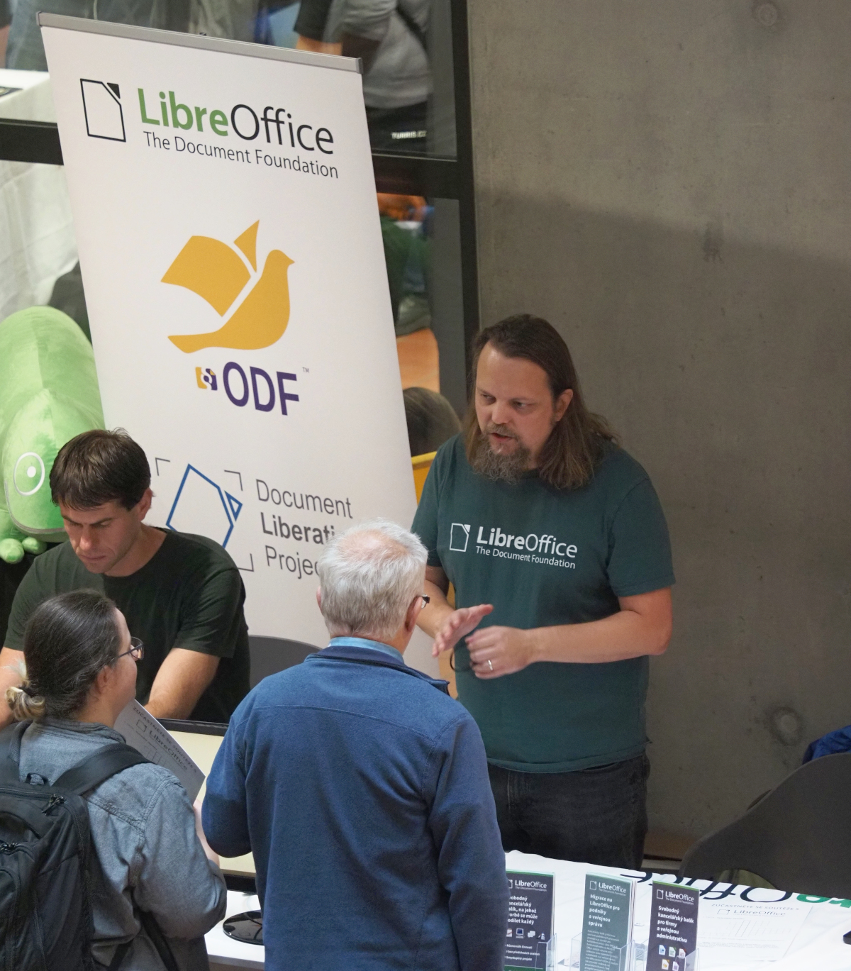 LibreOffice stand at LinuxDays 2025