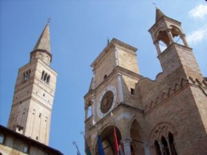 Pordenone City Hall and Duomo Tower