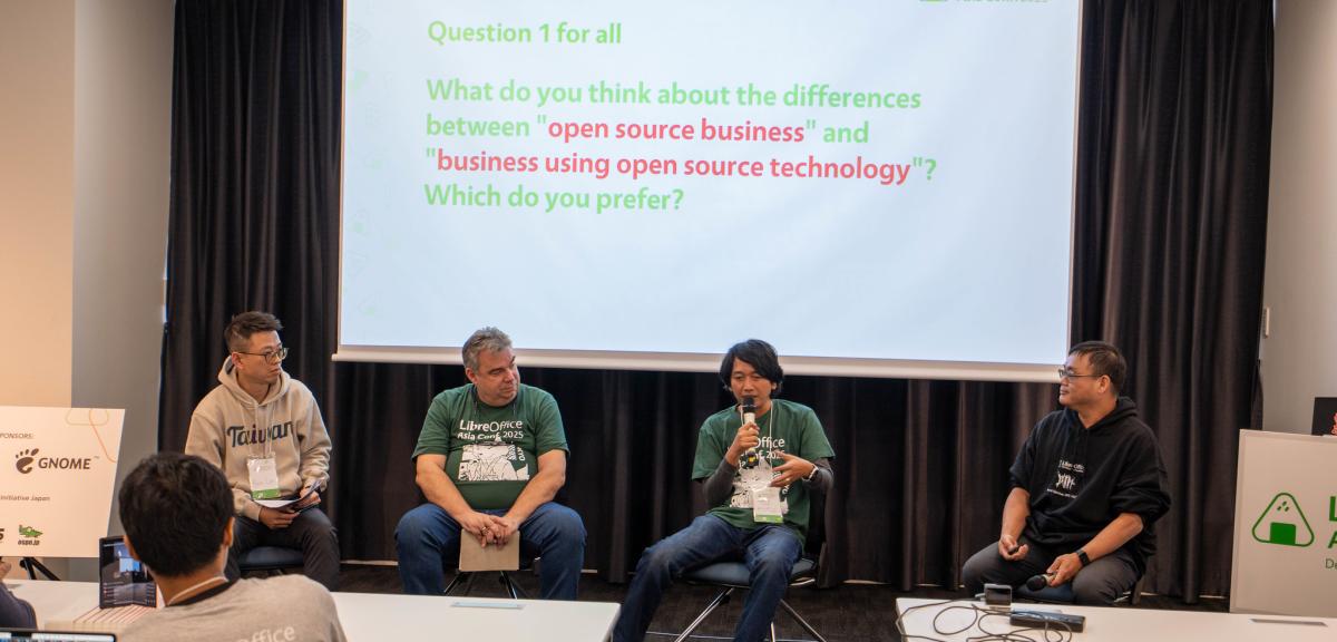 Panel discussion from LibreOffice Asia Conference 2025