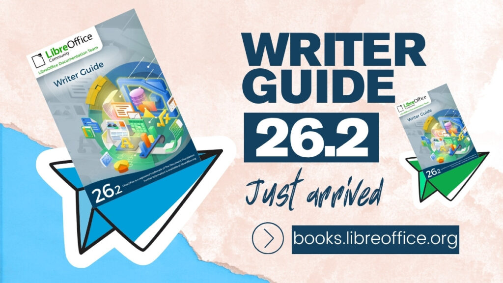The New Writer Guide 26.2 Just Arrived - TDF Community Blog