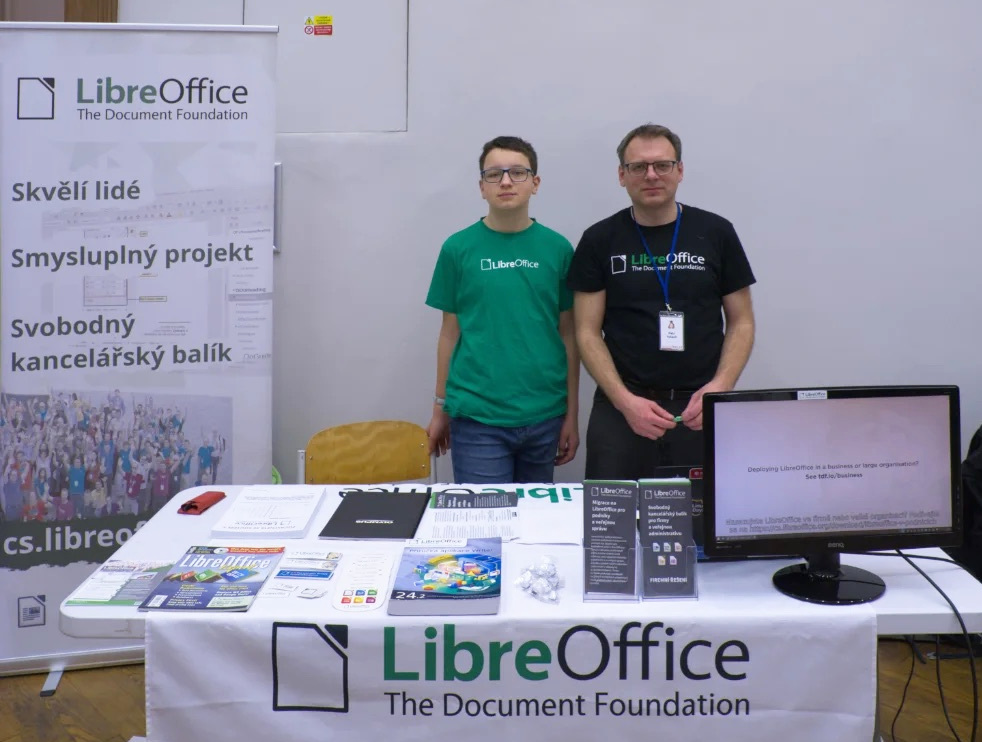 LibreOffice booth