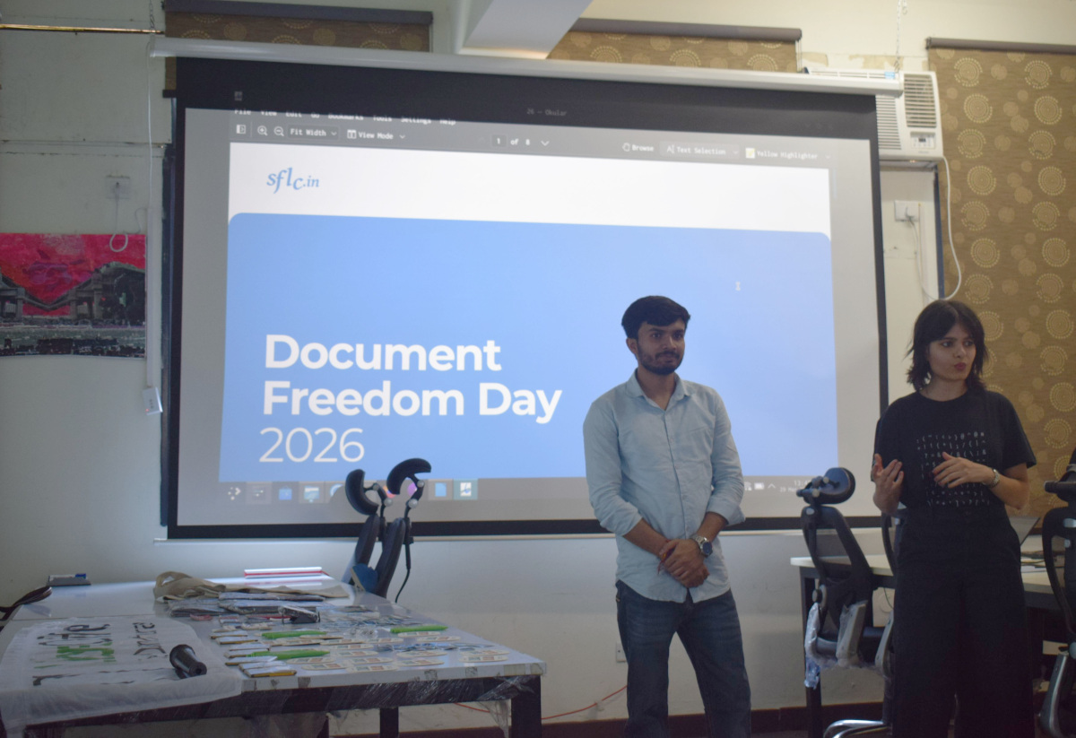 LibreOffice at Document Freedom Day in Noida, India