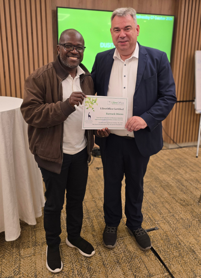 LibreOffice Migration Workshop in Nairobi, Kenya